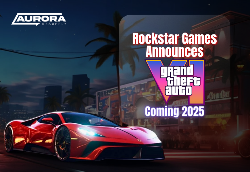 Rockstar Games Announces Grand Theft Auto VI, Coming 2025 Aurora Resupply