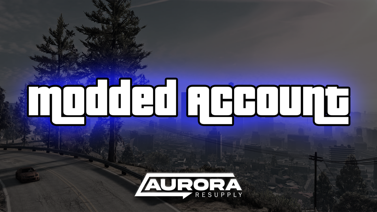 GTA Online Modded Account 200 Million PS4/PS5