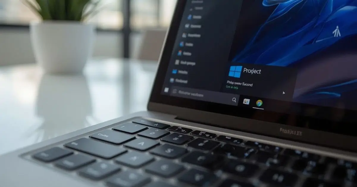 windows key p