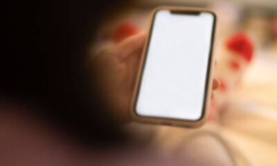 White Spots on Mobile Screens