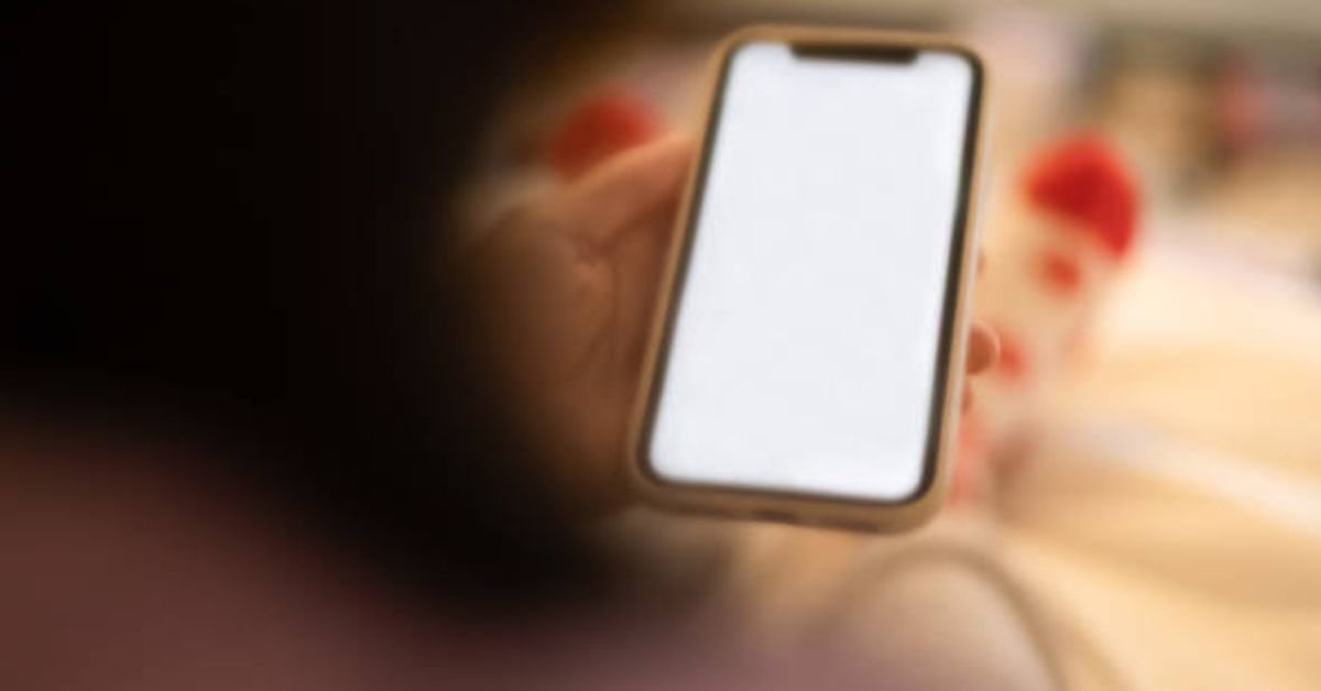 White Spots on Mobile Screens