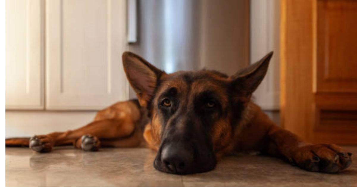 Sad German Shepherd Adoption