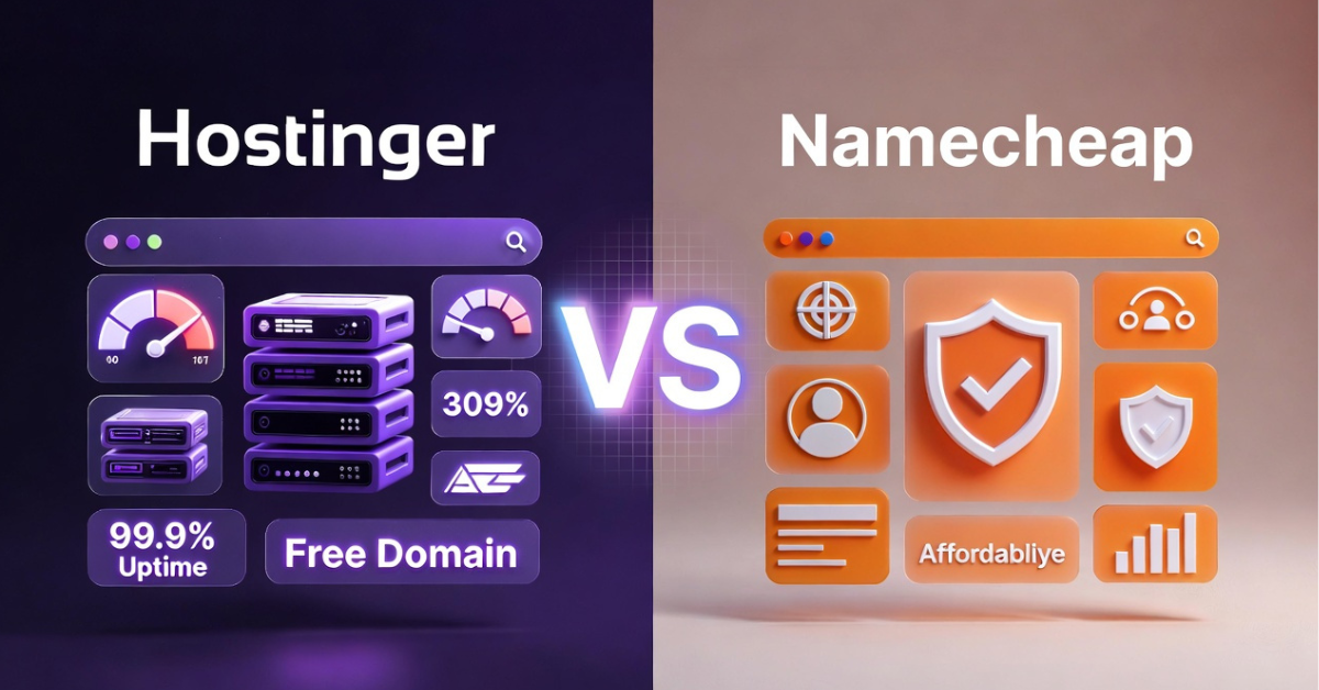 Hostinger vs Namecheap