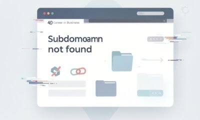 Keine Karriere-Subdomain Gefunden